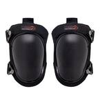 Professional Knee Pads with High Density PP Cap Knee Pads (Heavy-Duty Cap, Black)