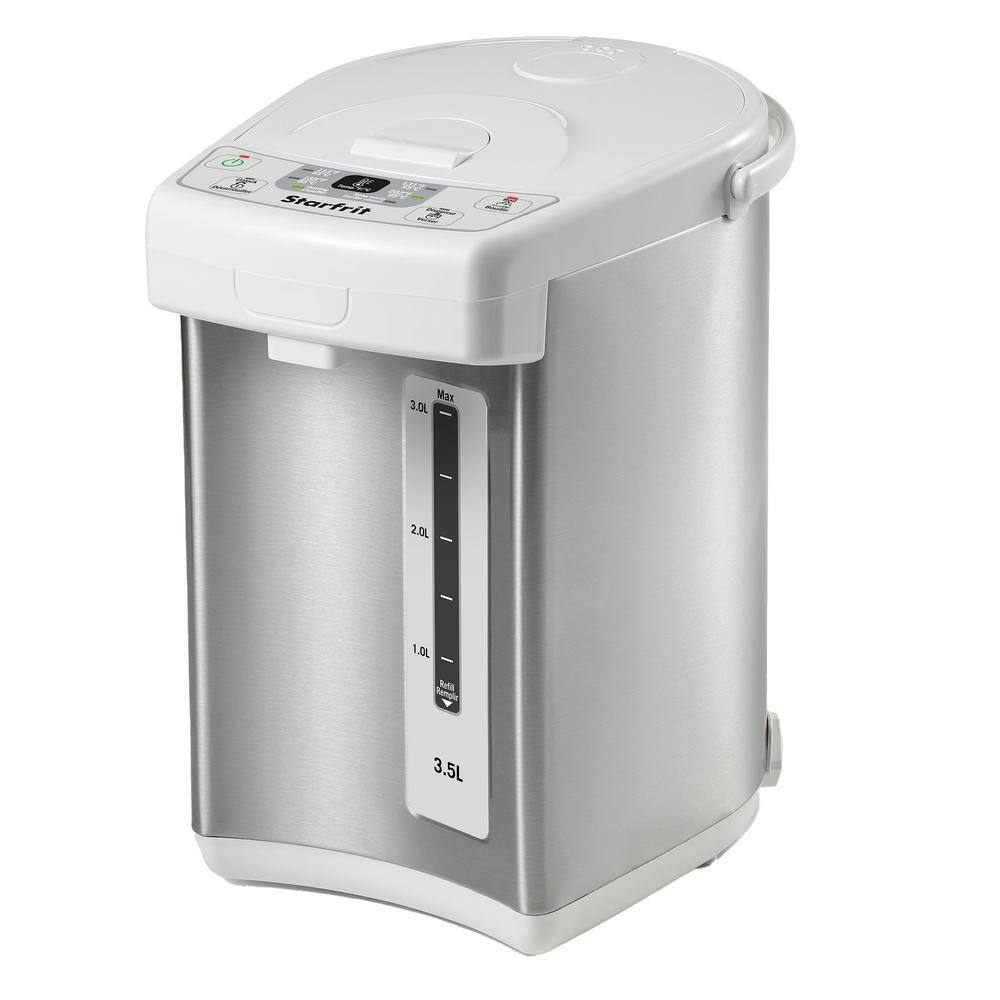 Starfrit 3.7 qt. Hot Water Dispenser in White 0240140010000 The