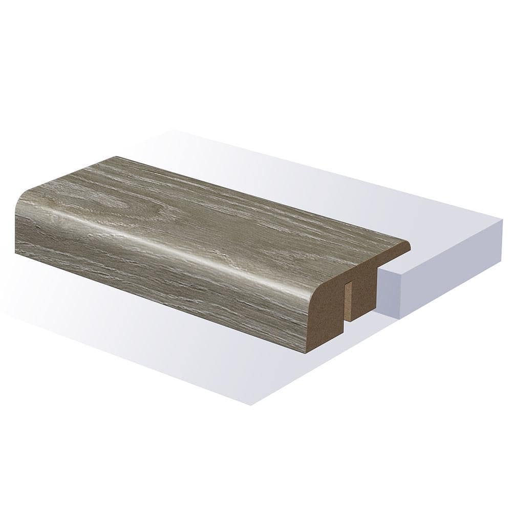 Rugged Warwick-Castello End Cap 0.6 in T x 1.465 in. W x 94 in. L Smooth Wood Look Laminate Moulding/Trim price history on PriceWatchPro