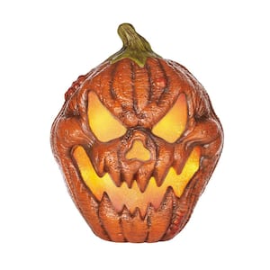 12 in. LED Rotten Jack-O-Lantern