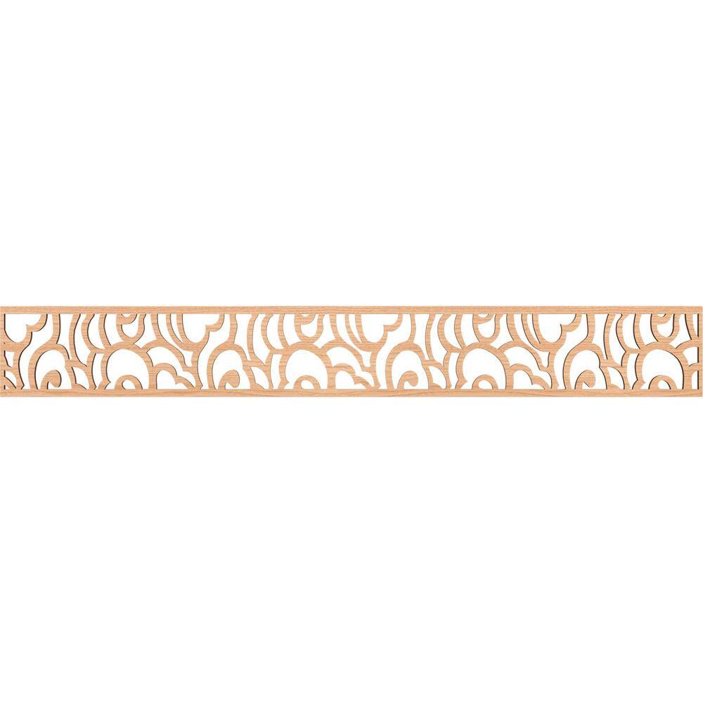 Springfield Fretwork 0.375 in. D x 46.5 in. W x 6 in. L Hickory Wood Panel Moulding price history on PriceWatchPro