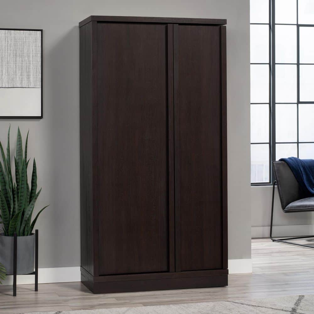 Merton Hall Dakota Oak Rectangular 71 in. Storage Cabinet