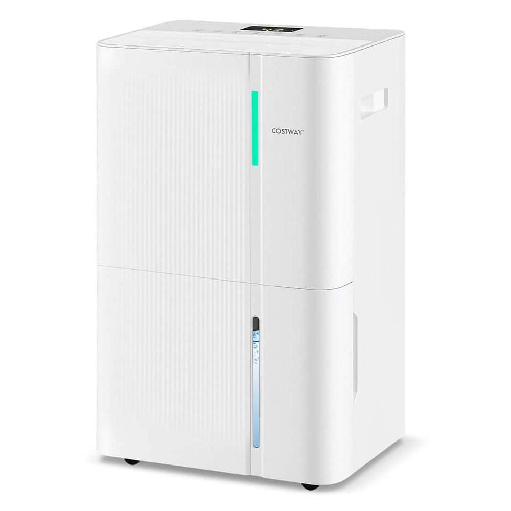 74 pt. 6000 sq. ft. with Bucket Portable Dehumidifier in. White with Auto/ 24H Timer price history on PriceWatchPro