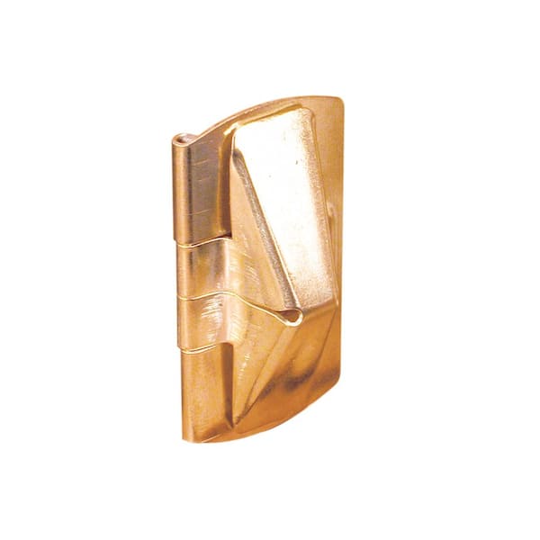 Prime-Line Bright Brass, Wood Window Vent Latch (2-pack)