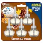 3.35 fl. oz. Cashmere Woods Scented Oil Plug-In Air Freshener Refill (5-Count)