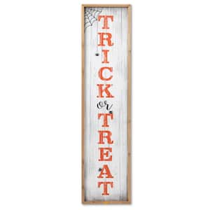 48.04 in. H Wood Halloween Porch Sign