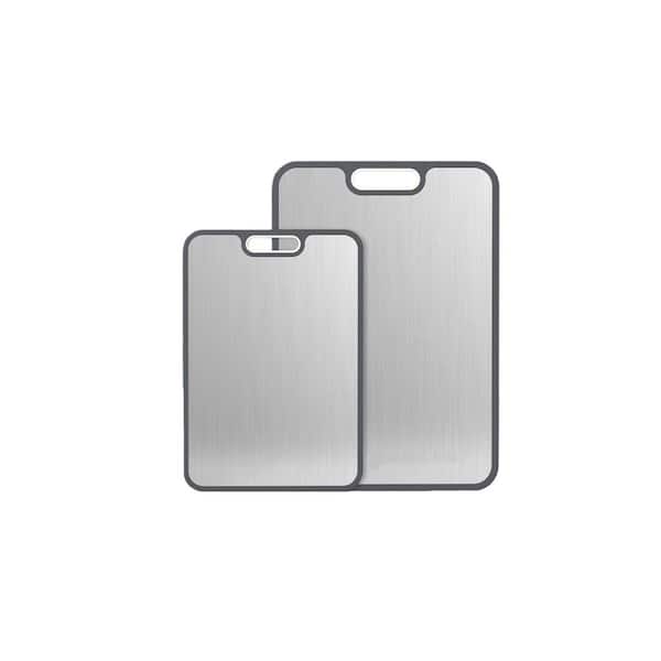 2-Piece Titanium Cutting Board Set for Kitchen, Cutting Board Double Sided Food Grade, Easy to Clean