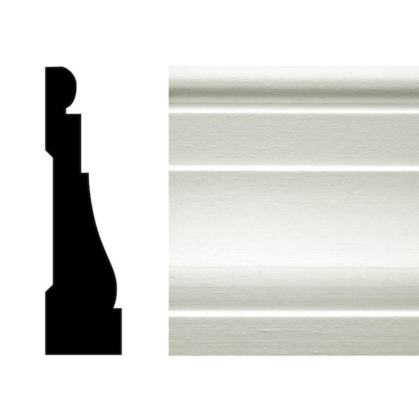 CMPC WM 376 11/16 in. x 2 1/4 in. x 168 in. Pine Primed Finger-Jointed Casing Pro Pack 168 LF (12-Pieces)