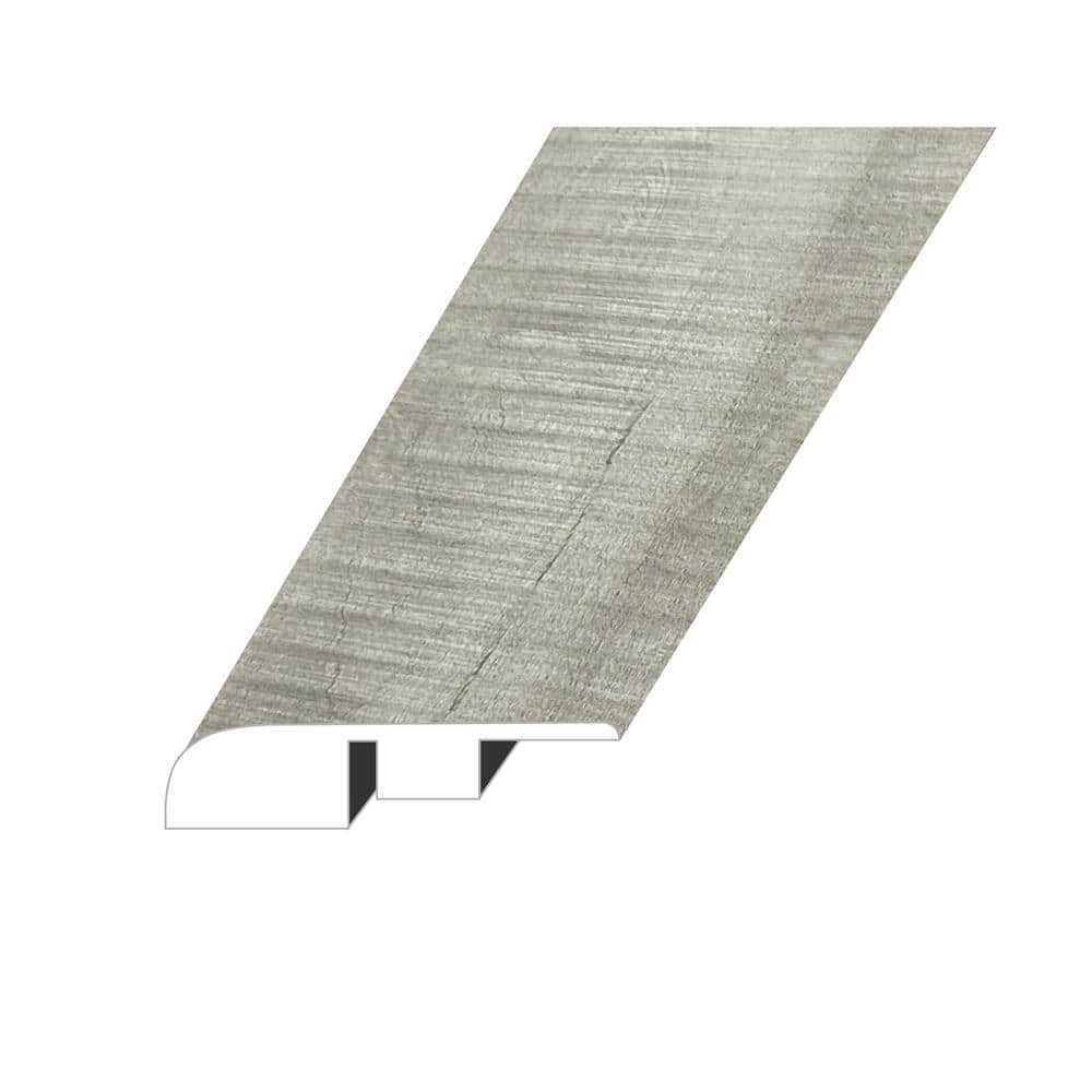 Summa Intrepid Nickel 0.6 in. Thick x 1.4 in. W x 94.5 in. L HDF Waterproof