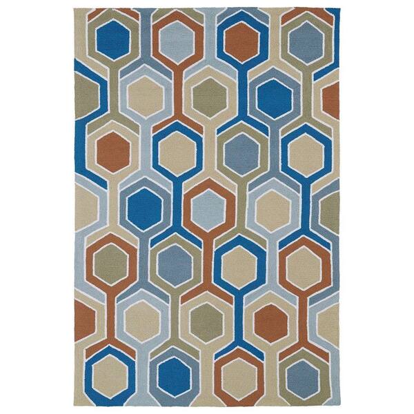 Kaleen Home and Porch Chino 7 ft. 6 in. x 9 ft. Indoor/Outdoor Area Rug