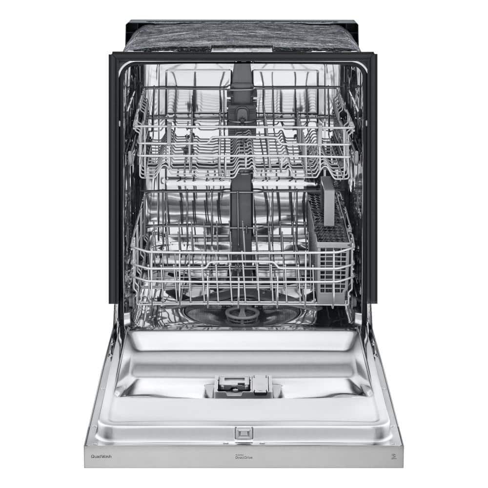 LG 24" Stainless Steel Built-In Dishwasher with QuadWash
