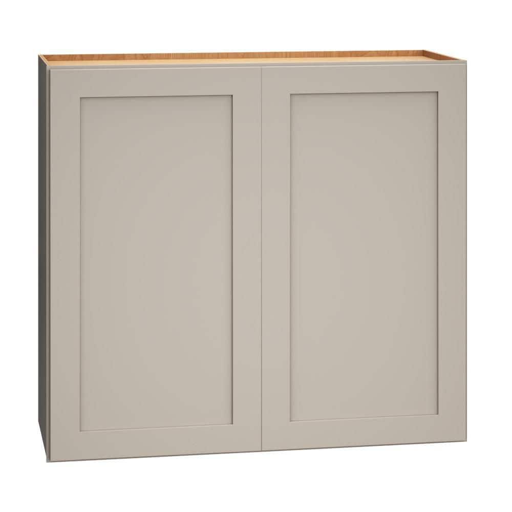 QuickShip Cottage 33 in. W x 12 in. D x 30 in. H Assembled Plywood Shaker Wall Kitchen Cabinet in Sterling price history on PriceWatchPro