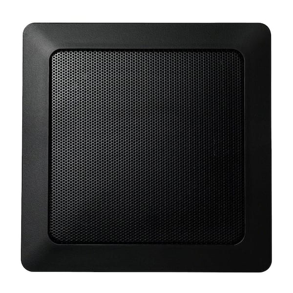 MusicTherapy 7 in. L x 7 in. W Shower/Sauna/Tub Accessory in Square Black