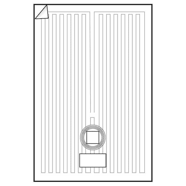 WarmlyYours 30 in. x 40 in. Rectangular Mirror Defogger FFM-3040