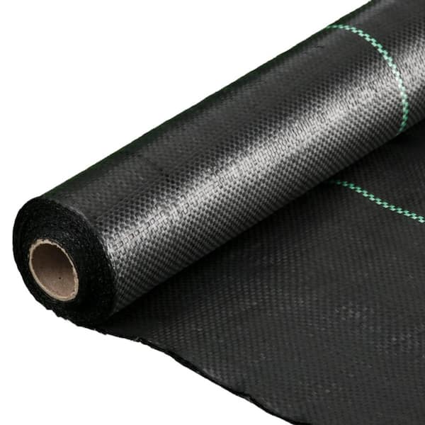 4 ft. x 300 ft. Heavy Duty Weed Barrier Landscape Fabric, 3.2 oz Woven Geotextile Ground Cover for Garden Beds, Driveway