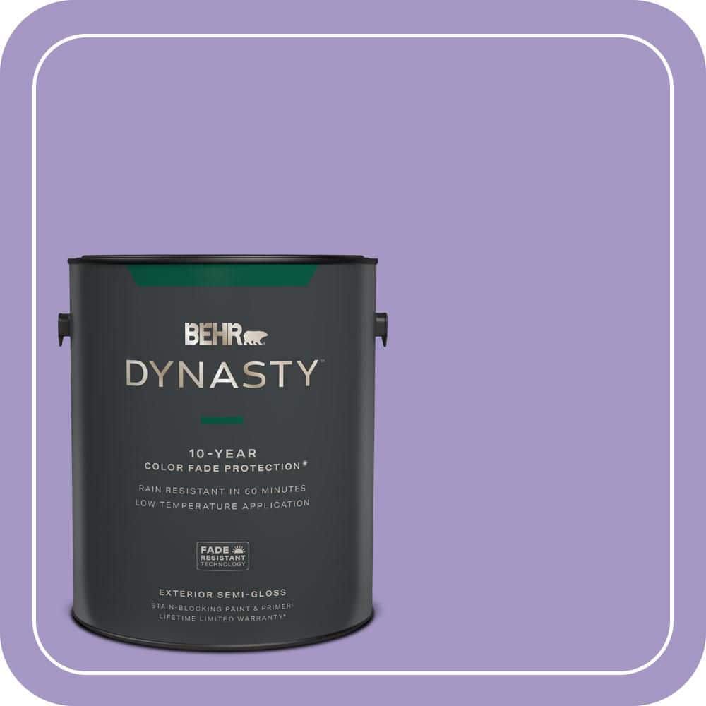 1 gal. #640B-5 Bloomsberry Semi-Gloss Enamel Exterior Stain-Blocking Paint & Primer price history on PriceWatchPro