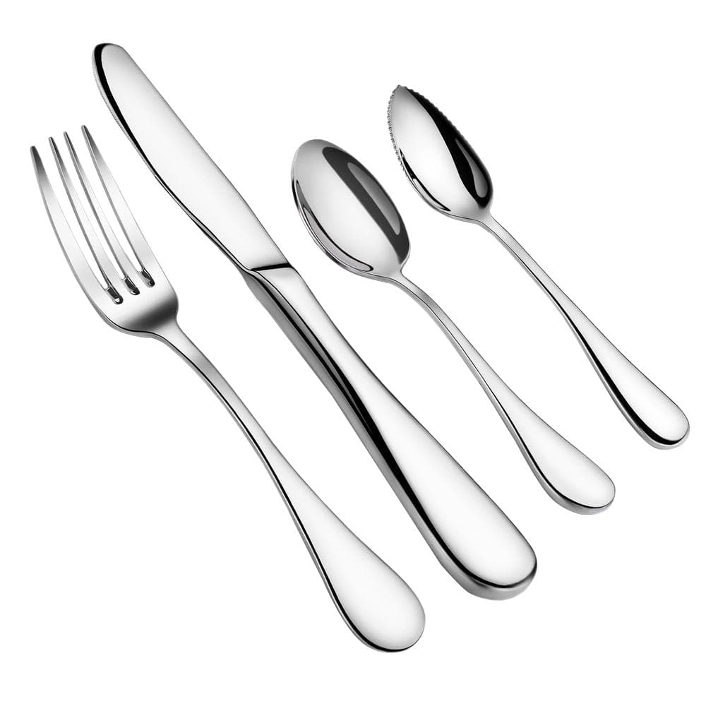 Artaste Rain 20-Piece 18/10 Flatware Set Service for 4 56389 - The Home ...