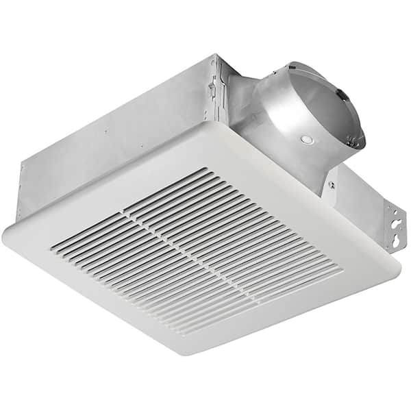 Delta Breez Slim Series 80 CFM Ceiling or Wall Bathroom Exhaust Fan, ENERGY STAR