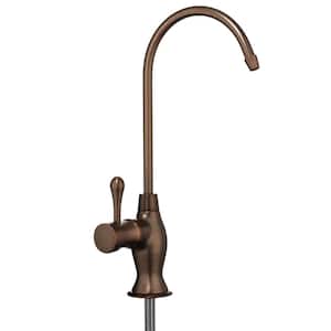 Sequoia Single Handle Water Filtration Beverage Faucet for Circle LED Filter Change Indicator in Antique Bronze