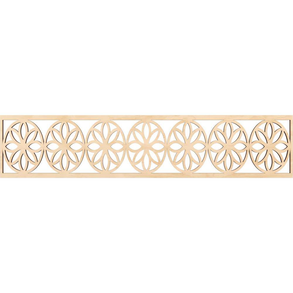 Blume Fretwork 0.375 in. D x 46.75 in. W x 10 in. L Birch Wood Panel Moulding price history on PriceWatchPro