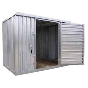 Single Galvanized Storage Building