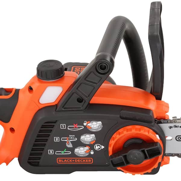 BLACK+DECKER 12 in. 40V MAX Lithium-Ion Cordless Chainsaw (Tool 