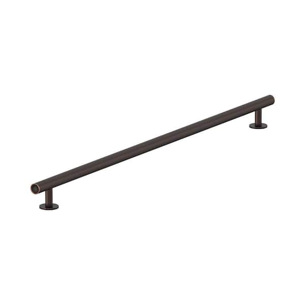 Amerock Radius 24 in. (610mm) Modern Oil-Rubbed Bronze Bar Appliance Pull