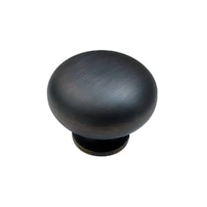 Gatineau Collection 1-1/2 in. (38 mm) Brushed Oil-Rubbed Bronze Traditional Cabinet Knob