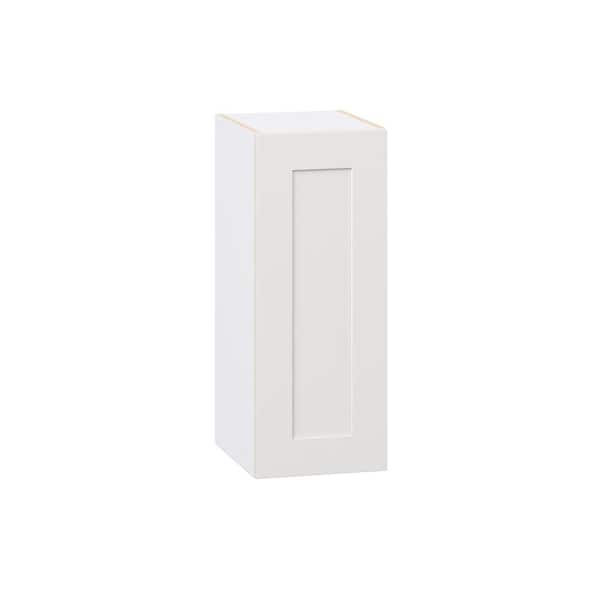 J COLLECTION Roseland 12 in. W x 14 in. D x 30 in. H Assembled Shaker Wall Kitchen Cabinet in Warm White