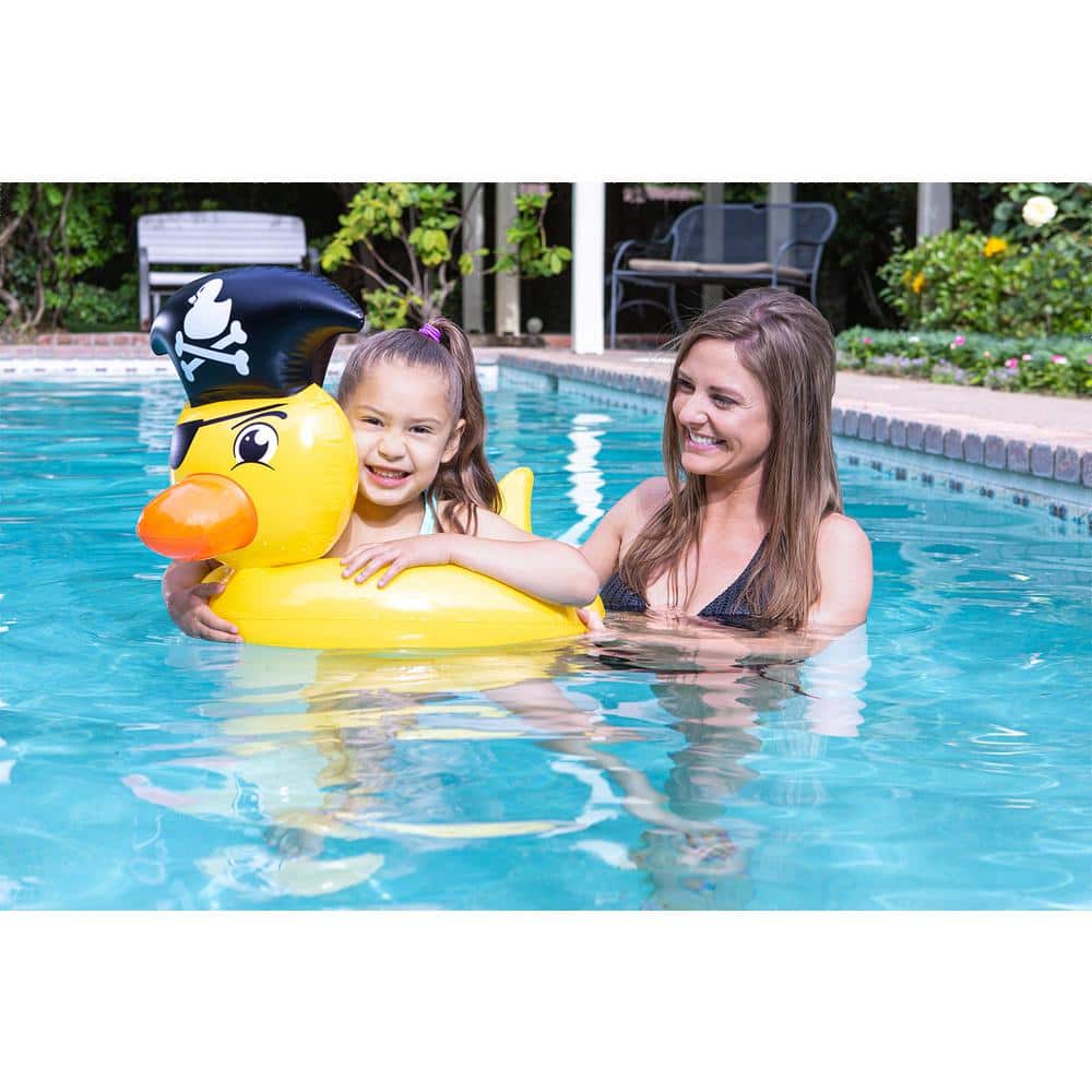 Children’s Inflatable Pool Swim Float Swimming Aid Ride On Large Yellow Duck 