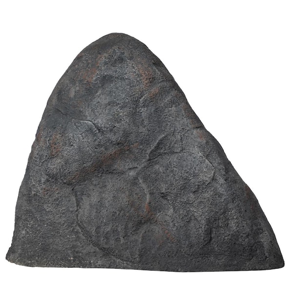 Gardenised Decorative Outdoor Weather-Resistant Artistic Artificial Faux  Stone Rock, Garden Granite Grey Stone, Monument Shaped QI004607 - The Home  Depot