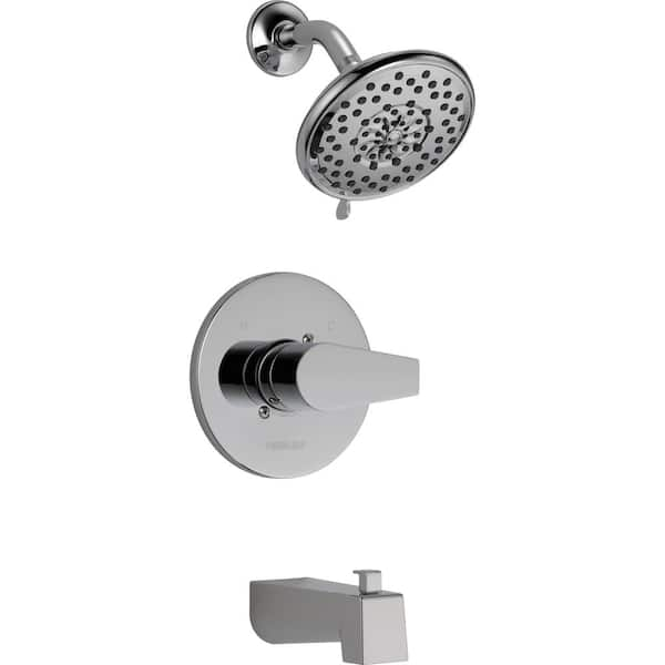 Peerless Xander 1Handle WallMount Tub and Shower Faucet Trim Kit in