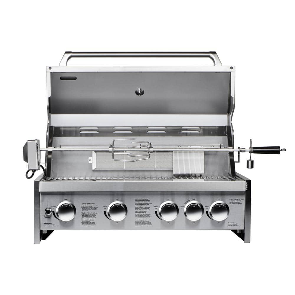 Koolmore 30 in. BuiltIn Liquid Propane BBQ Grill for Outdoor Kitchen