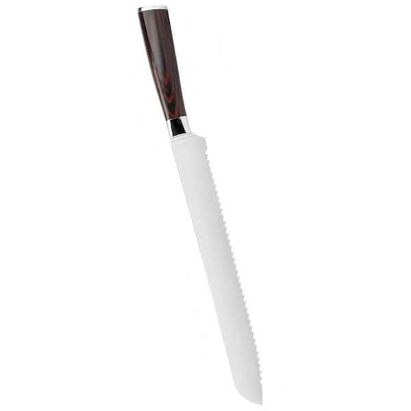 Wudkey 1-Piece High Carbon Stainless Steel Professional Grade Bread ...