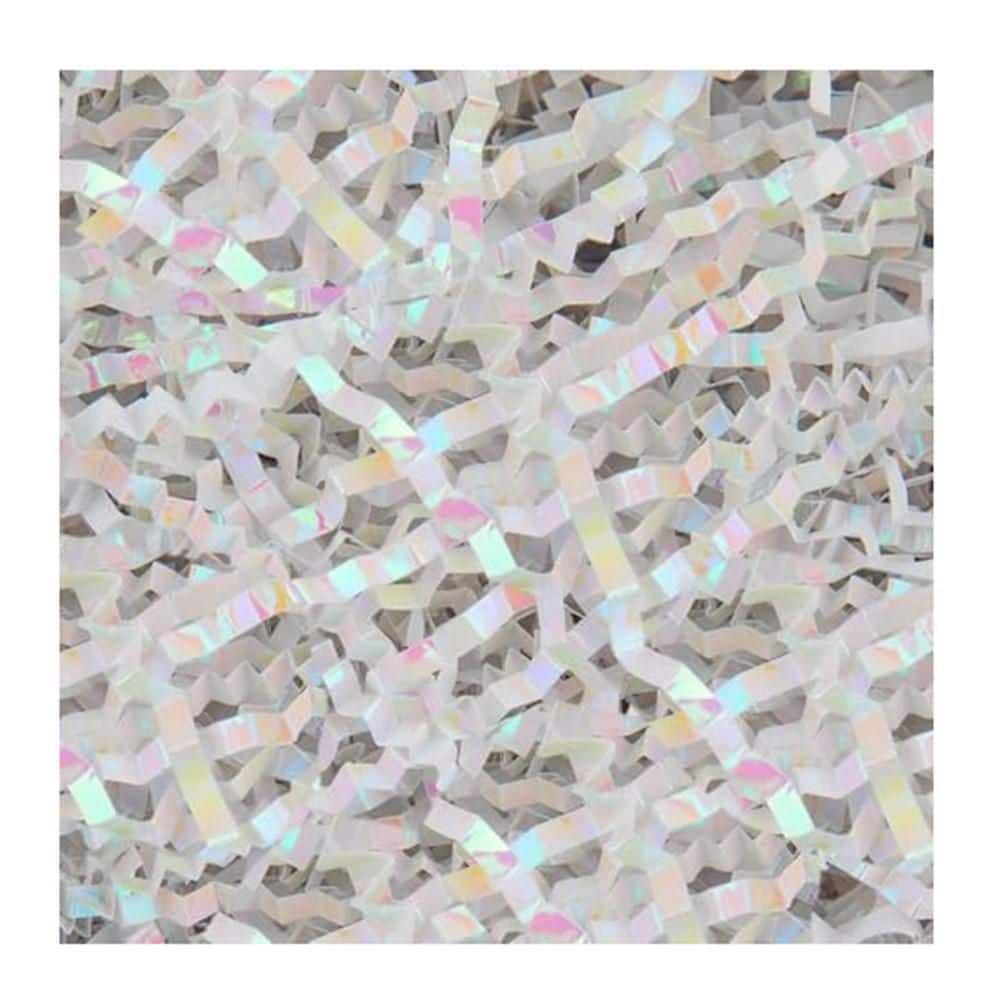 1 lb. Crinkle Cut Paper Shred Filler Shredded Paper Diamond White for Gift Boxes and Baskets Wrapping Filling price history on PriceWatchPro