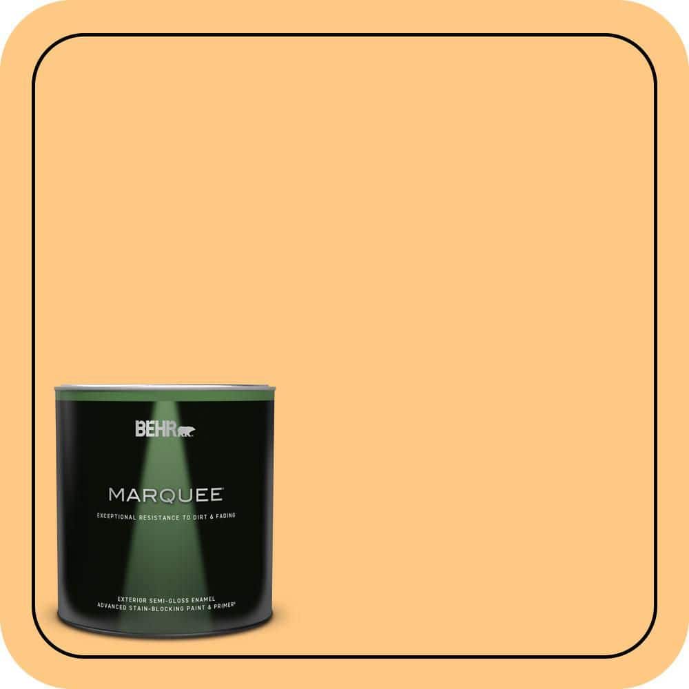 1 qt. #290B-5 Torchlight Semi-Gloss Enamel Exterior Paint & Primer product image for price tracking