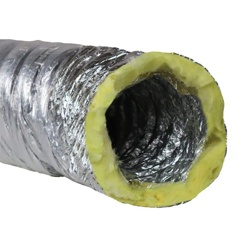 HVAC Insulated-Flex R-6 - 4 in. Flexible Duct