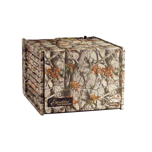 Excalibur Deluxe Finish 9 Tray Food Dehydrator in Camouflage