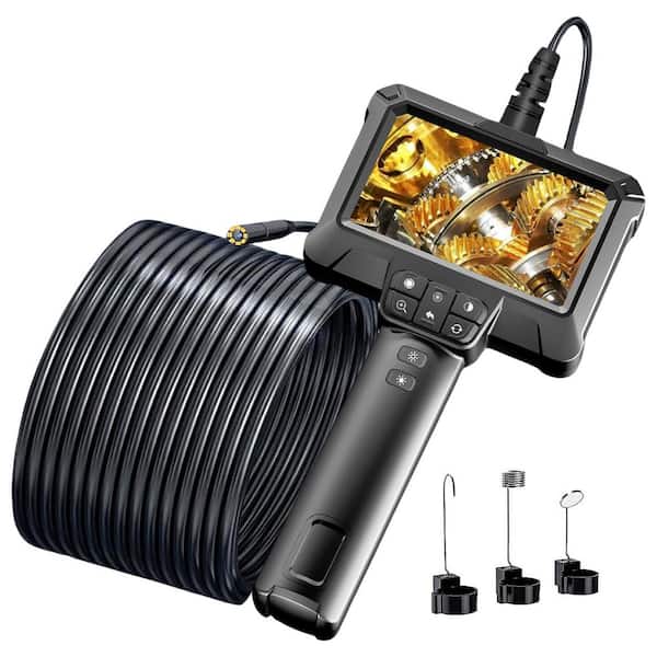 5. 5mm Endoscope, 8 LED, 4.3" LCD, 1080P HD, 16. 5ft Cable for Auto/Plumbing