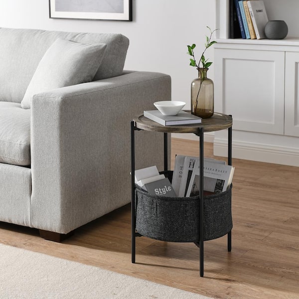 fabric end tables