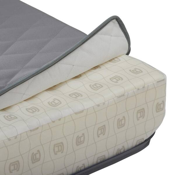 Classic Accessories Montlake FadeSafe 25 in. W x 25 in. D x 5 in. Thick  Grey Outdoor Quilted Lounge Chair Cushion 62-020-GREY-EC - The Home Depot