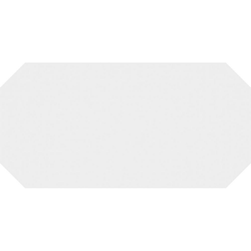 30" x 15" White PVC Contemporary Ceiling Medallion