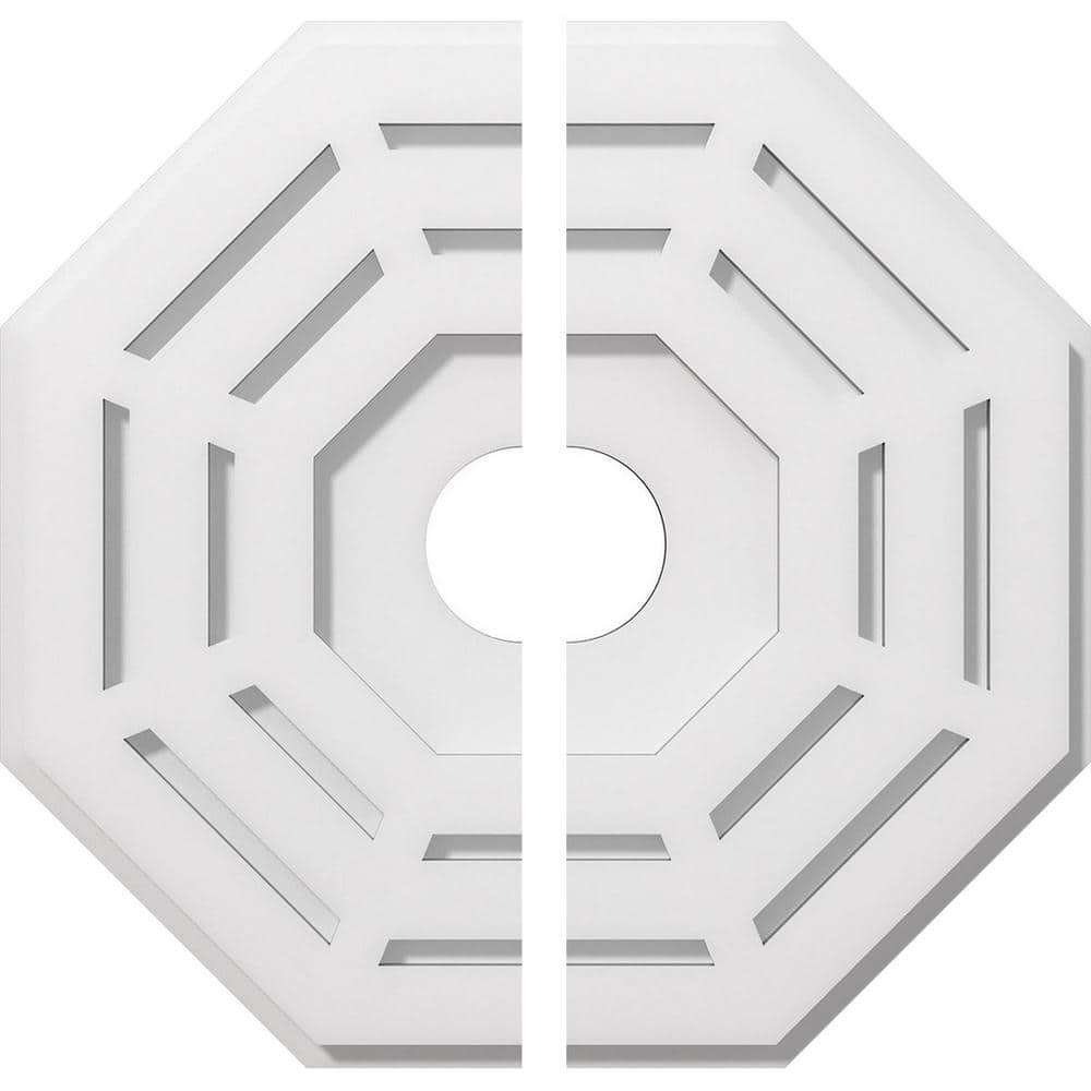 1 in. P X 6-1/4 in. C X 16 in. OD X 3 in. ID Westin Architectural Grade PVC Contemporary Ceiling Medallion, Two Piece price history on PriceWatchPro