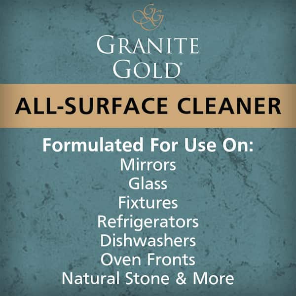 Granite Gold Home Care Collection - All Surface Cleaner, Daily Countertop  Cleaner & Countertop Polish Combo (4-Pack) GG0044 - The Home Depot