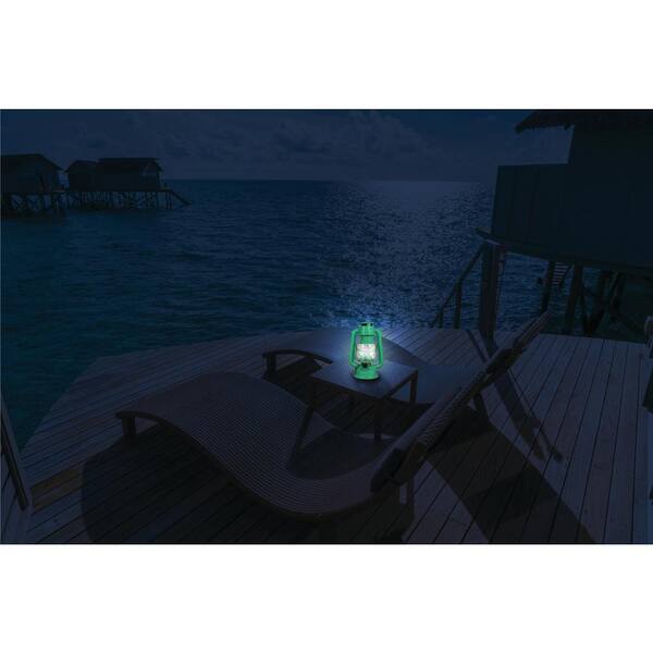 Unbranded - Tropical Collection Island Breeze Battery Operated LED Vintage Lantern (2-Pack)
