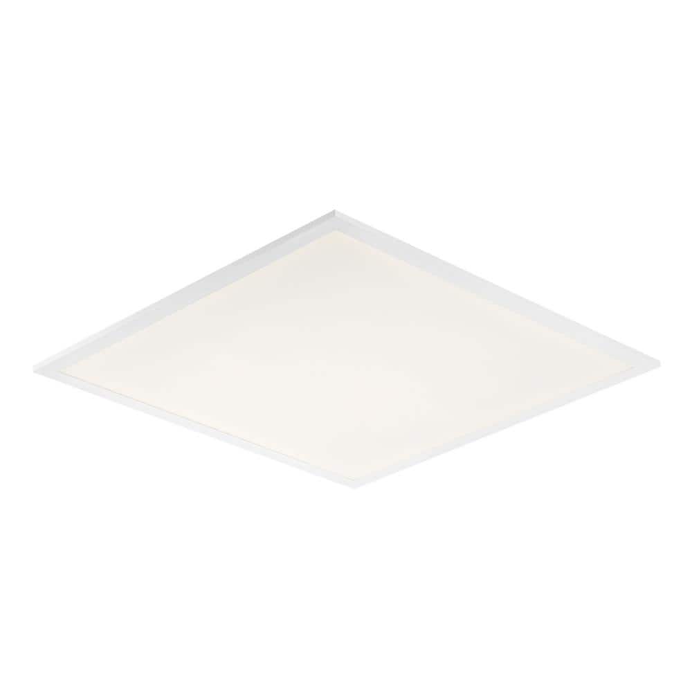 1-Pack 2 ft. x 2 ft. 3300 Lumens Integrated LED White Lens Backlit Grid Cei