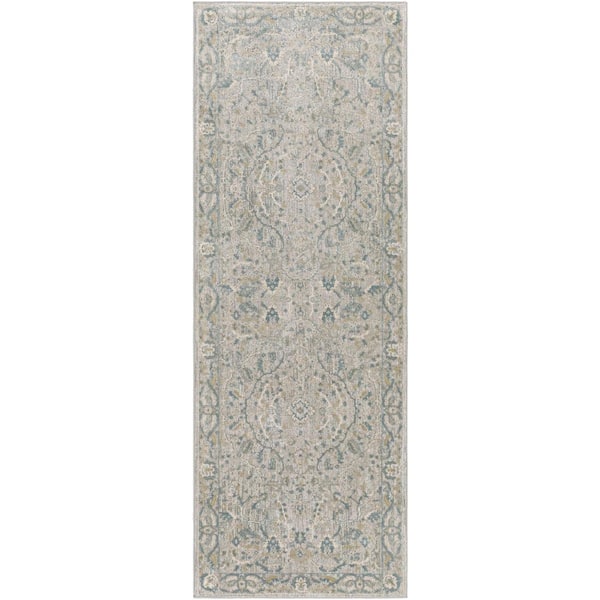 Oshawa Sage 3 ft. x 7 ft. Indoor Area Rug