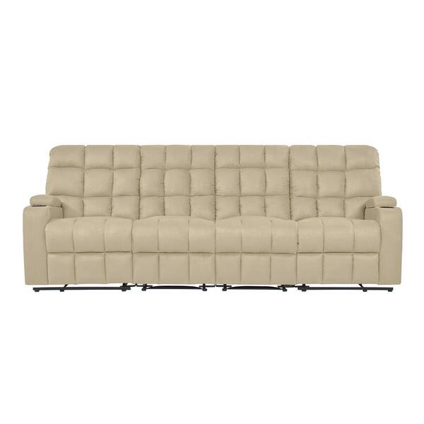 Prolounger 4 seat online reclining sofa