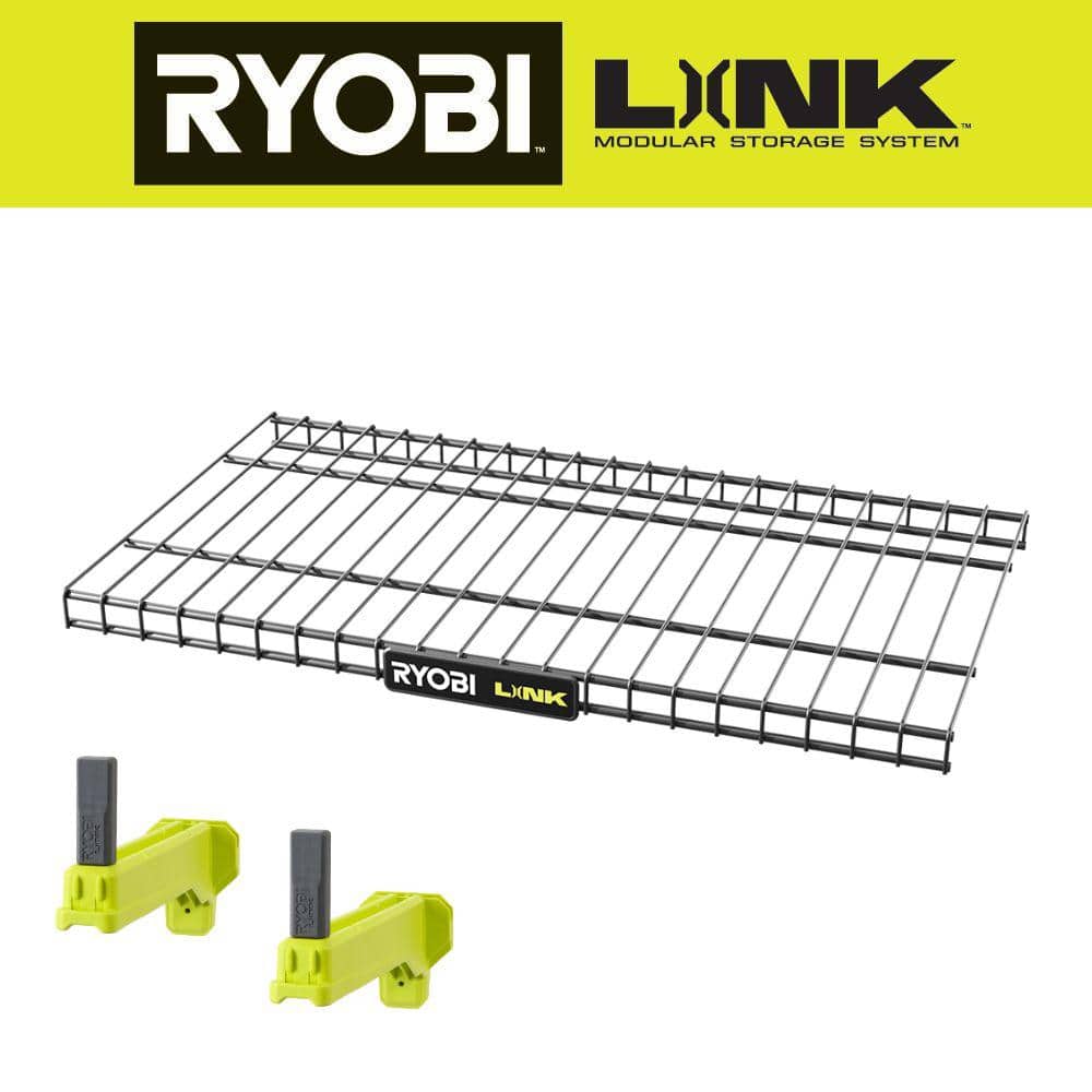 LINK 21 in. Wire Shelf with LINK 2-In-1 Shelving Bracket (2-Pack) price history on PriceWatchPro