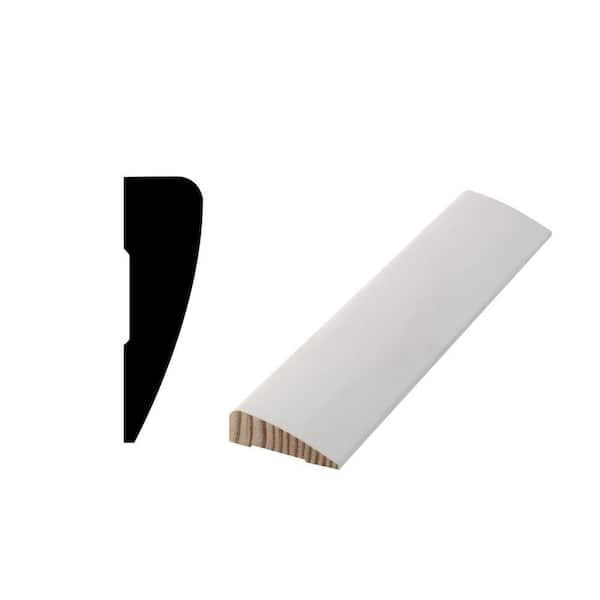 Woodgrain Millwork WM 327 11/16 in. x 2-1/4 in x 168 in. Primed Finger-Jointed Pine Casing Moulding